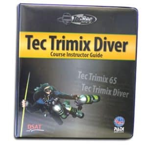 PADI Trimix Instructor Guide and Slates