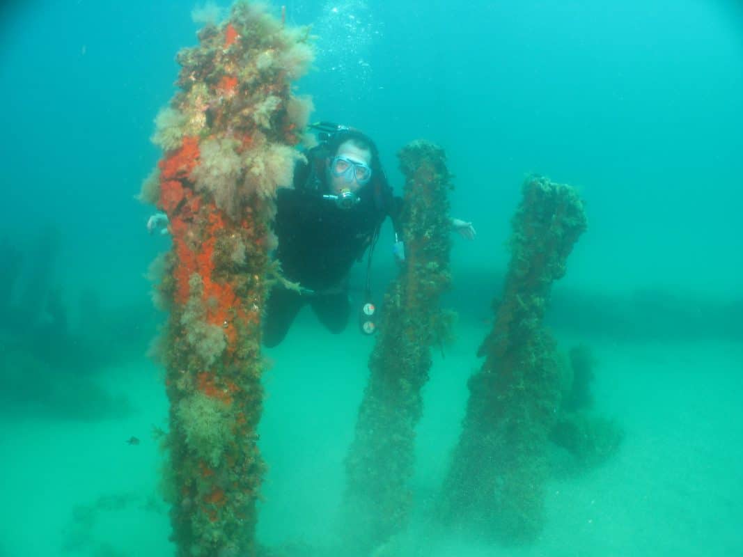 HMS Maouri Dive Site