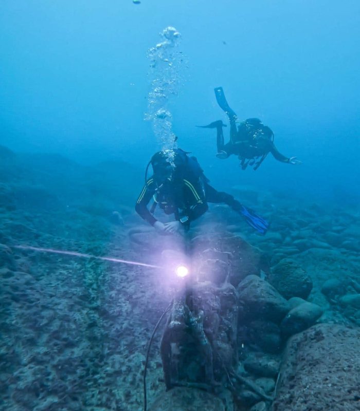 Valletta HMS Maori Motorcycle - Wreck Diving in Malta