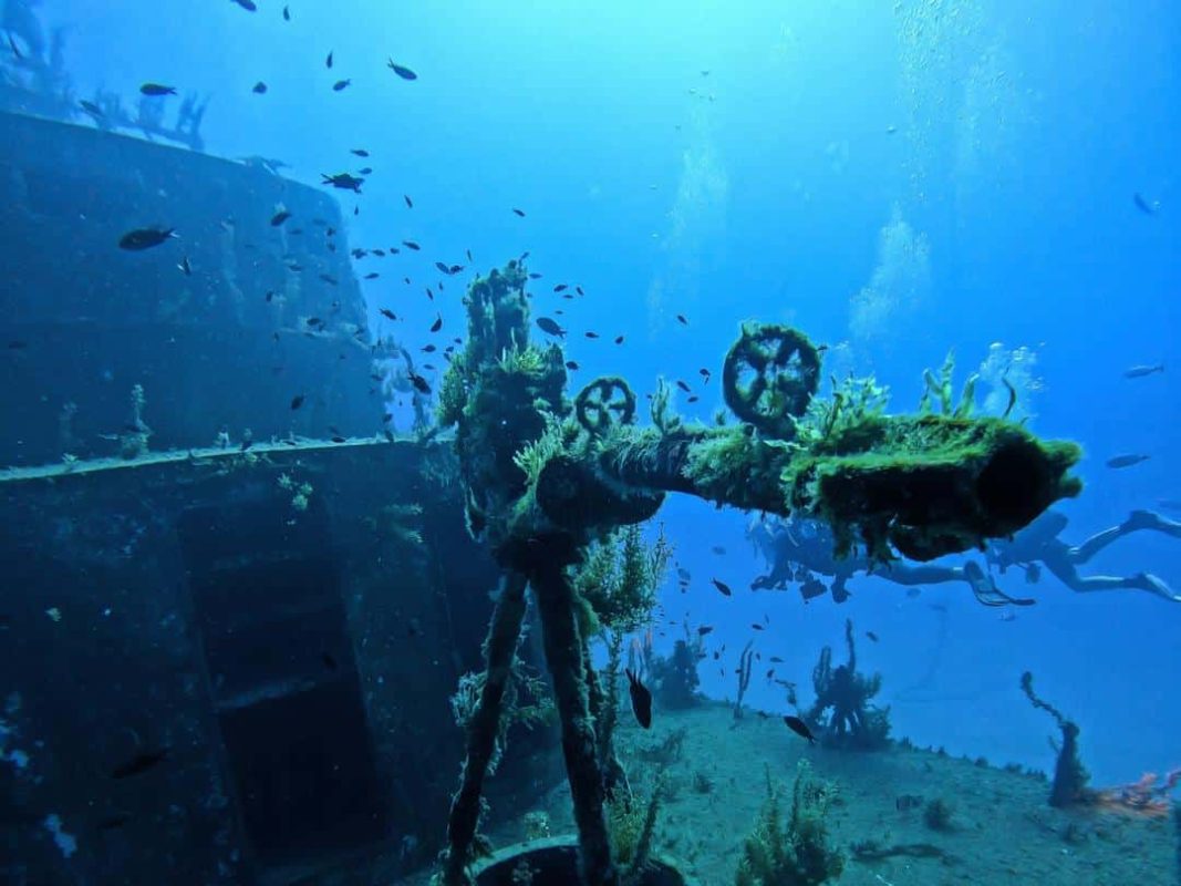 The P29 Patrol Boat - Wreck diving in Malta with Starfish Diving