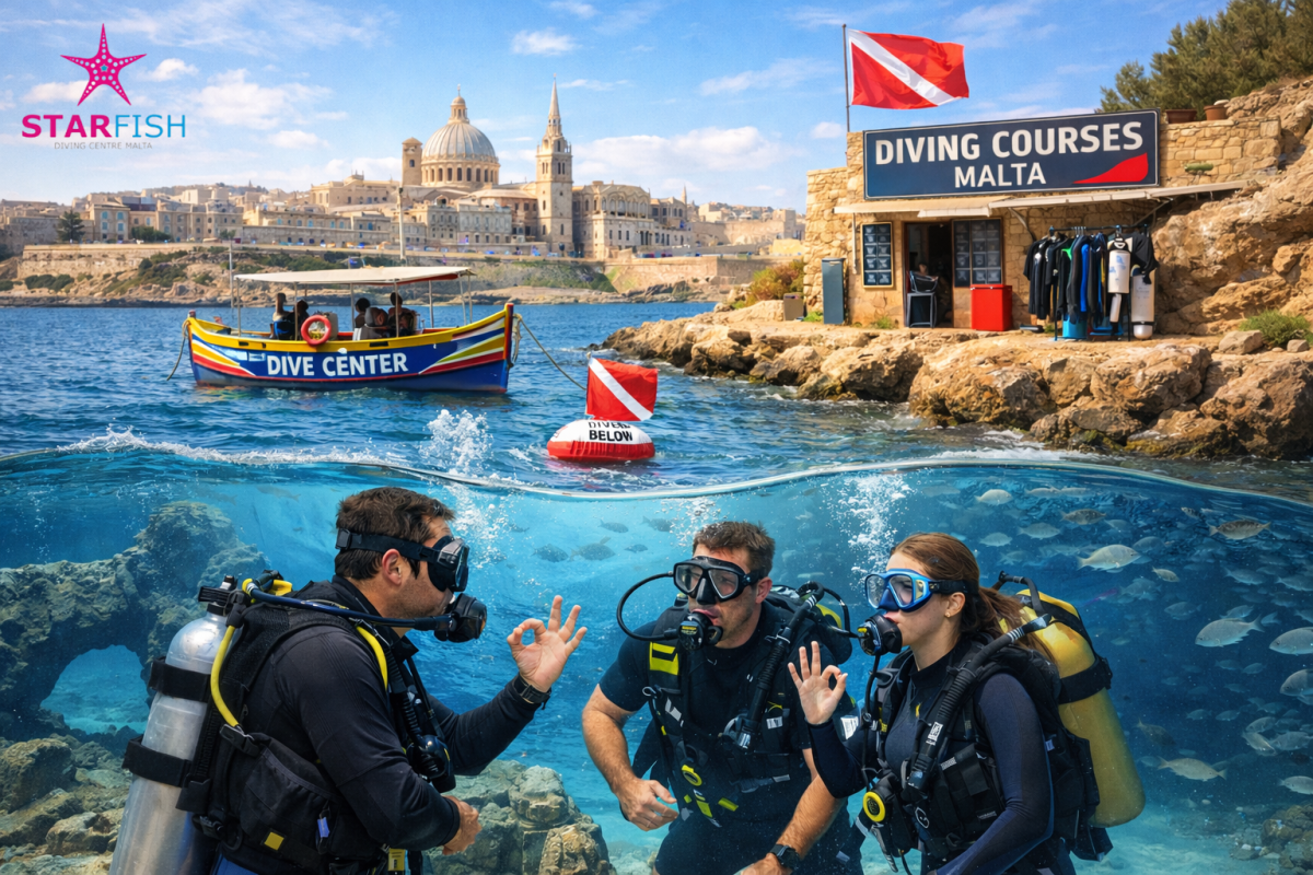 Diving courses malta
